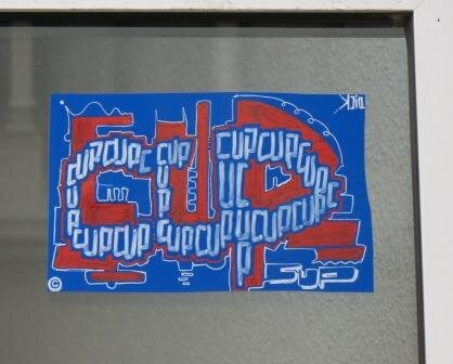 CUP rot und blau