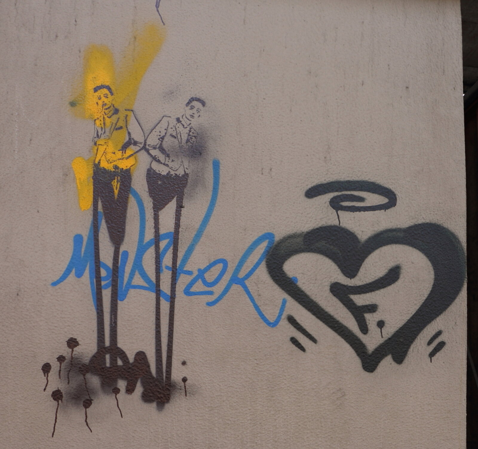 Stencil, Mikado Langbeine, Franckeplatz, PylonHochstraße_IMG_5982