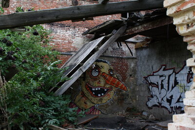 Graffiti bildlich: Dreitagebart