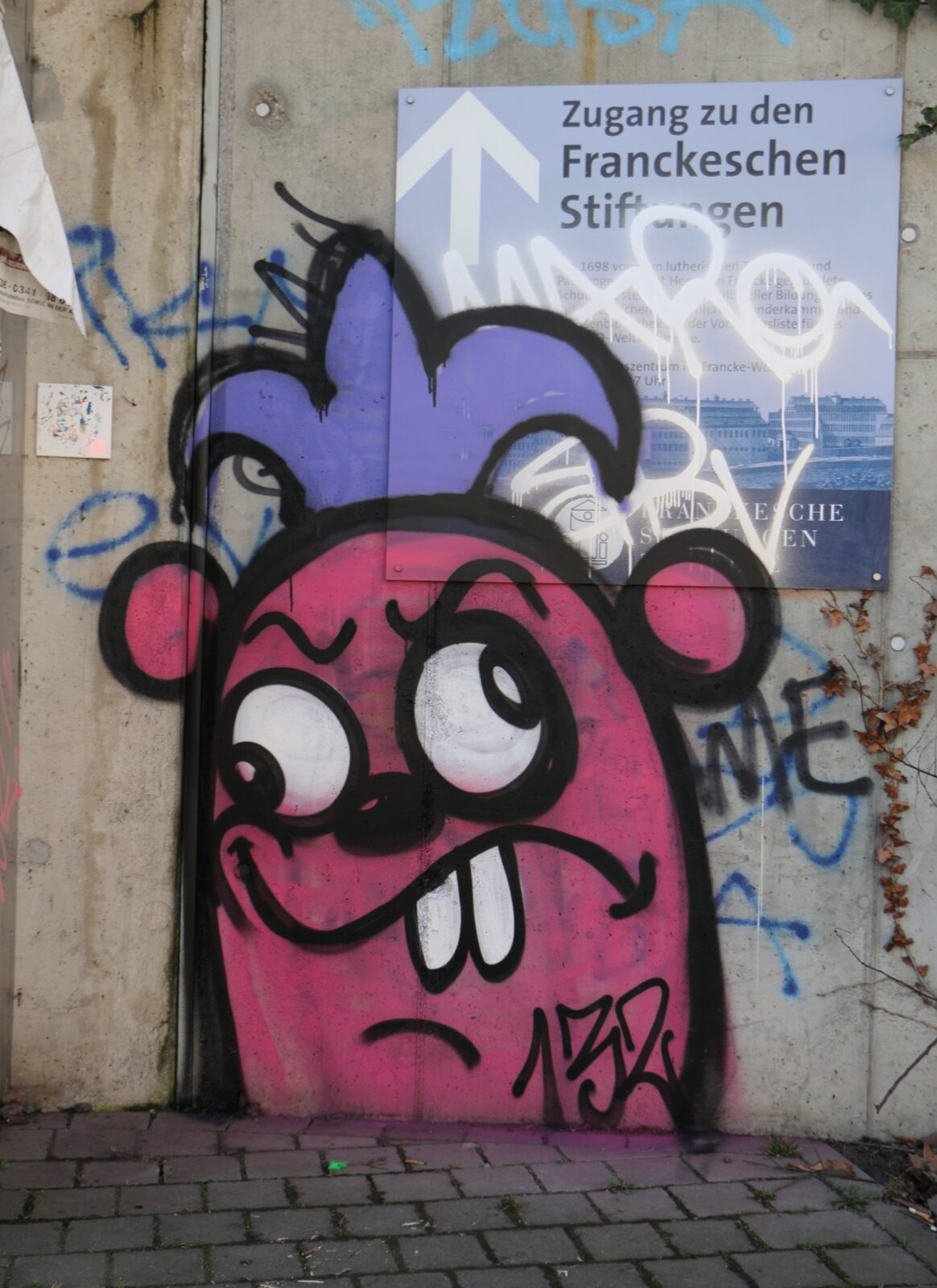 Graffiti bildlich: Rattenkönig ?