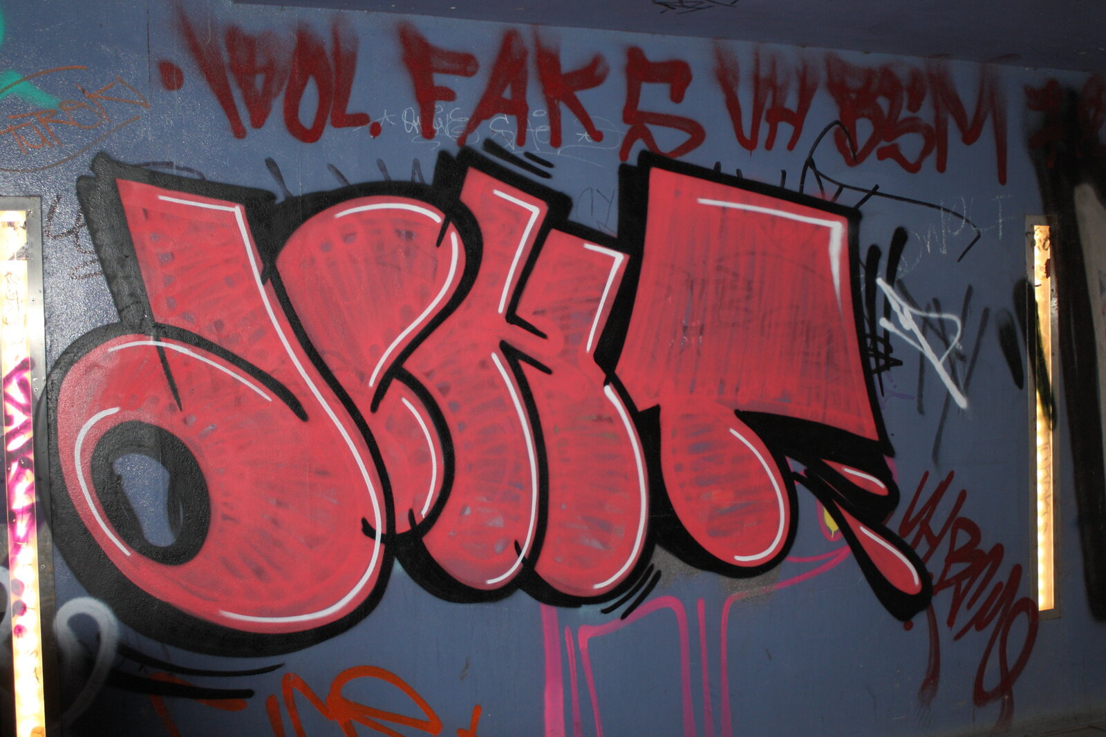 Schriftgraffiti, FranckeTunnel_MG_5815