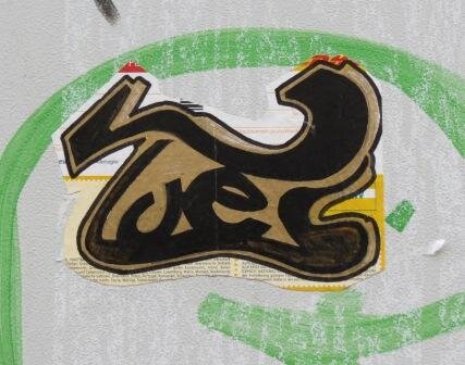 TU ES-Sticker schwungvoll
