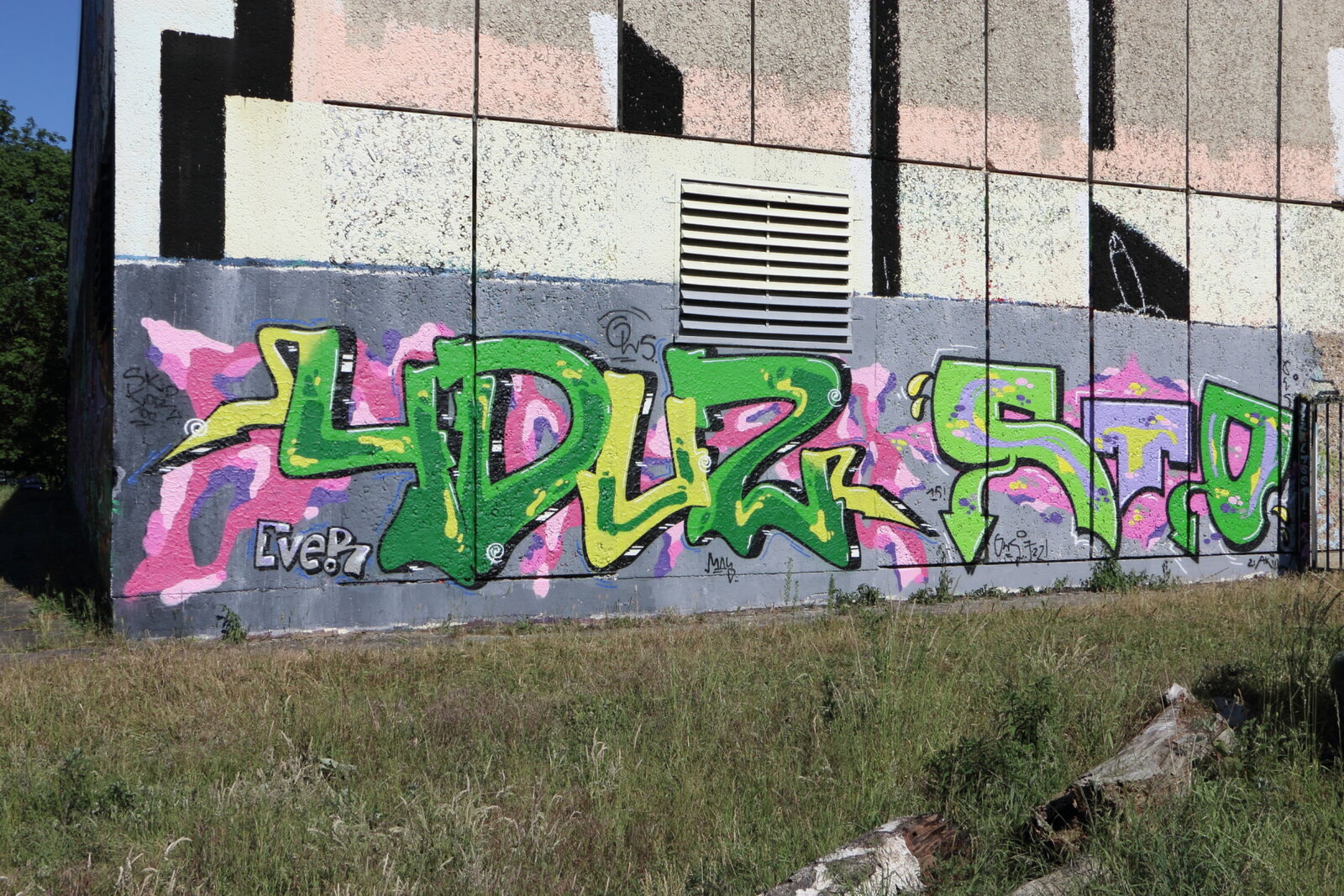 Graffiti in Glaucha 2015