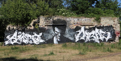 Graffiti in Glaucha 2015