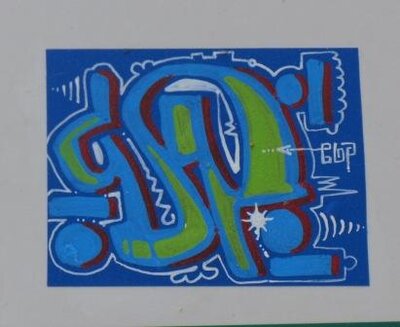 CUP blau