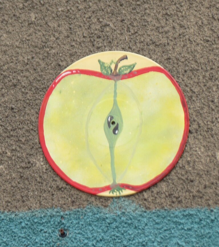 Obstscheibe Apfel