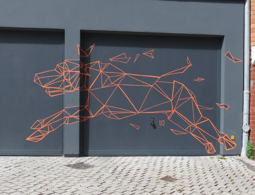 Springender Hund