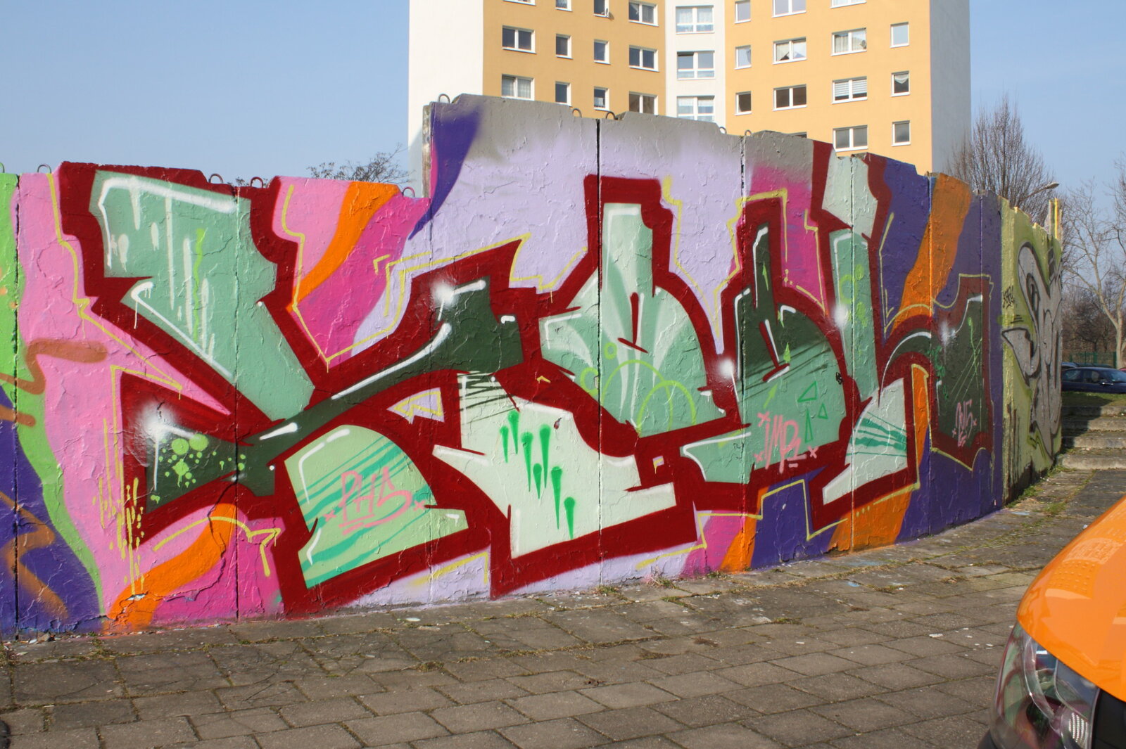 "Hall Of Fame", Ha-Neu (53 und 54): Farbenfroh