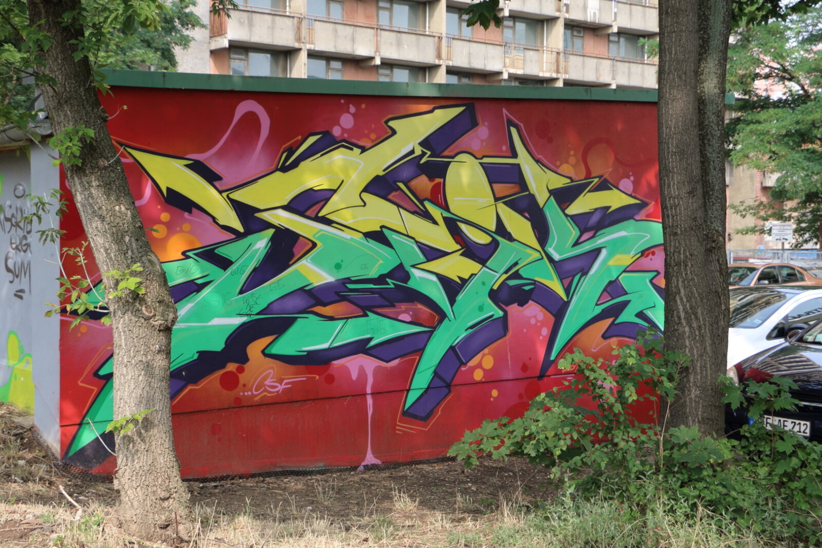 Am Skaterpark in Ha-Neu: STICK, STICK, STICK