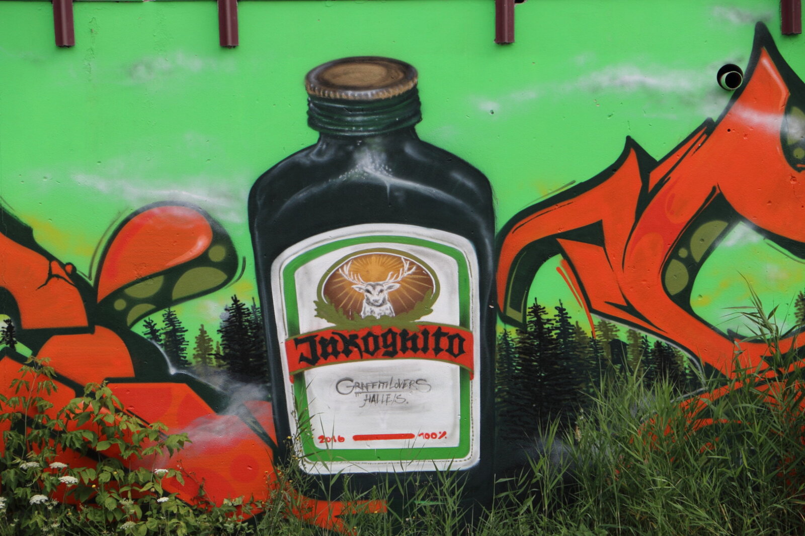 Inkognito der Graffiti Lovers