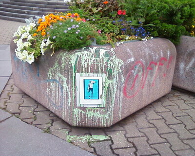 Peter v. Freiheit an der Neumarktstraße