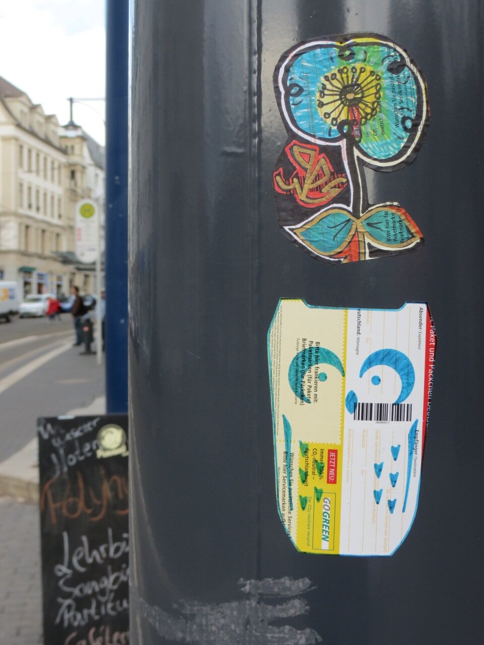 Hippie-Stickerserie 2.