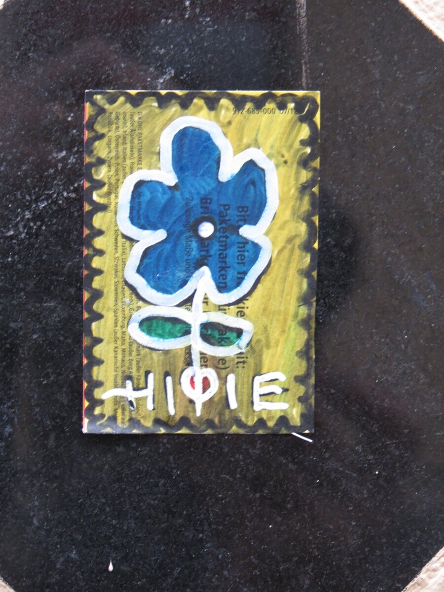 Hippie-Stickerserie 6.