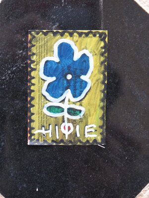 Hippie-Stickerserie 6.