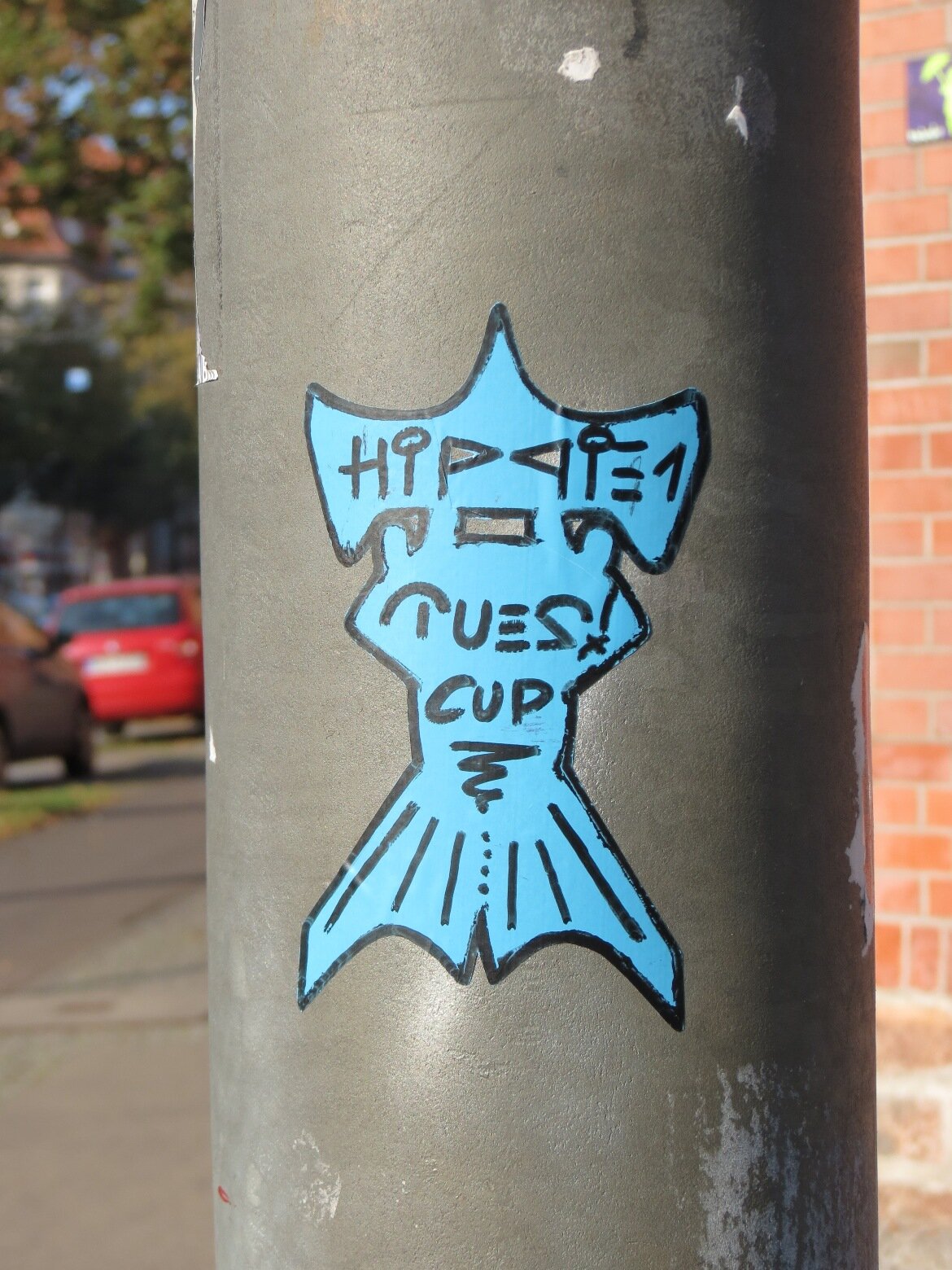 Hippie-Stickerserie 12.