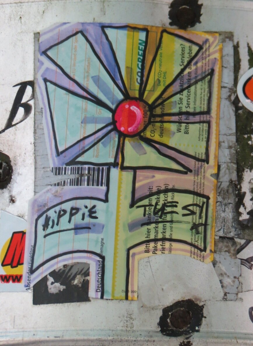 Hippie-Stickerserie 20.