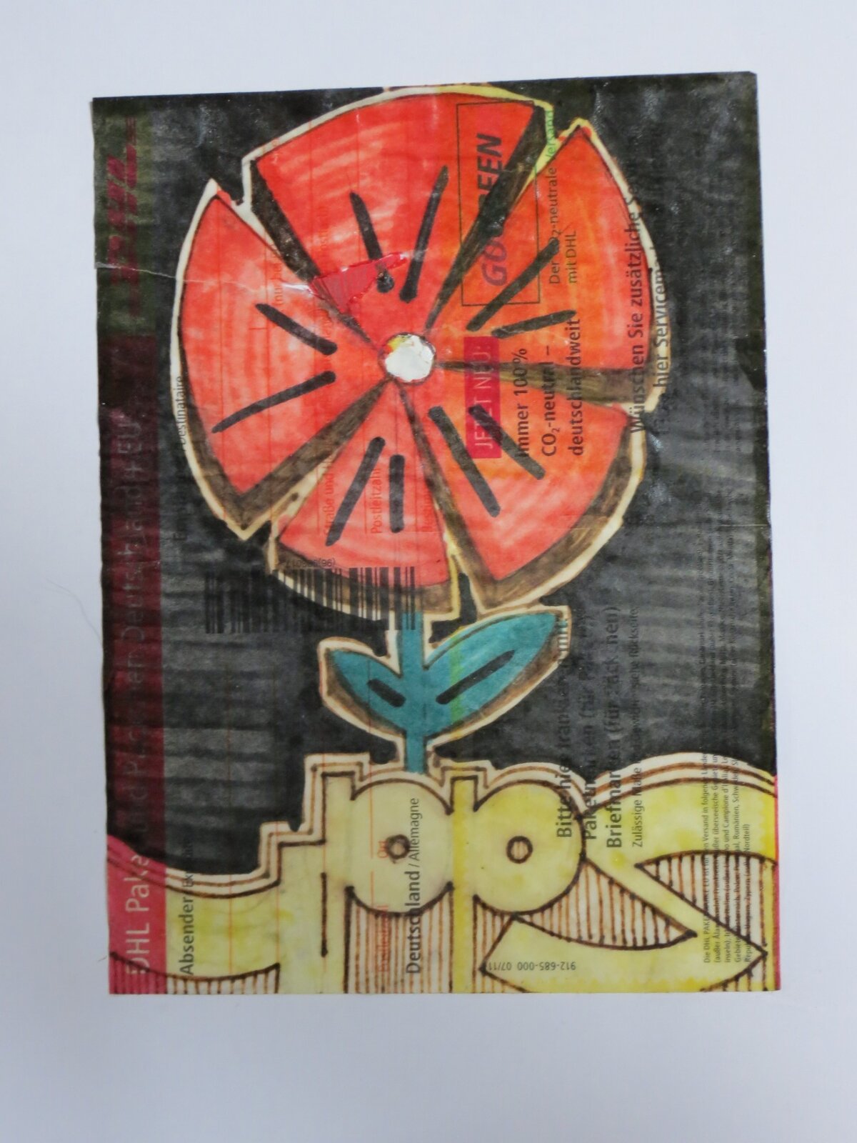 Hippie-Stickerserie 25.