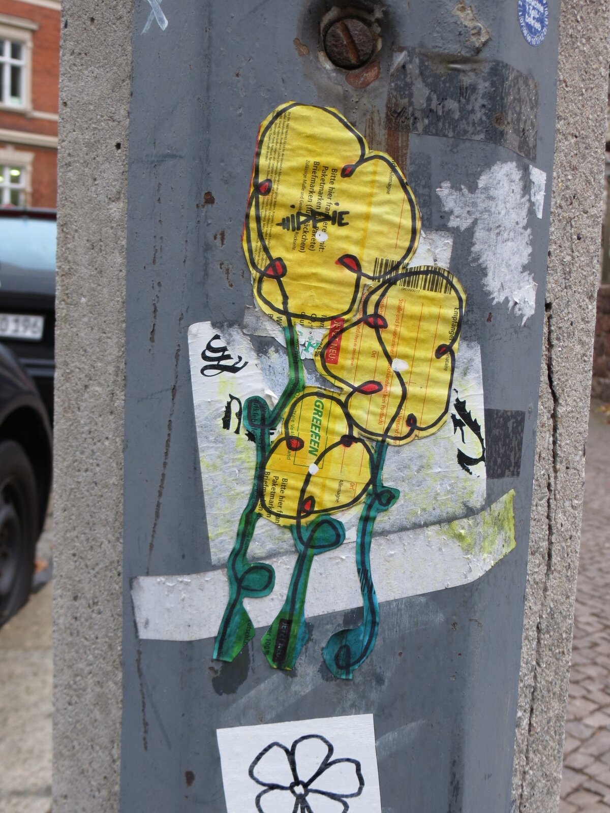 Hippie-Stickerserie 26.