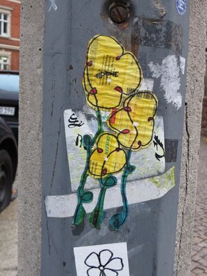 Hippie-Stickerserie 26.