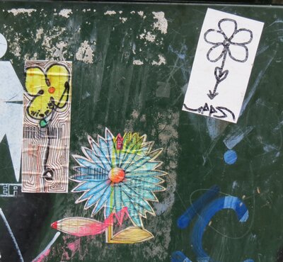 Hippie-Stickerserie 28.