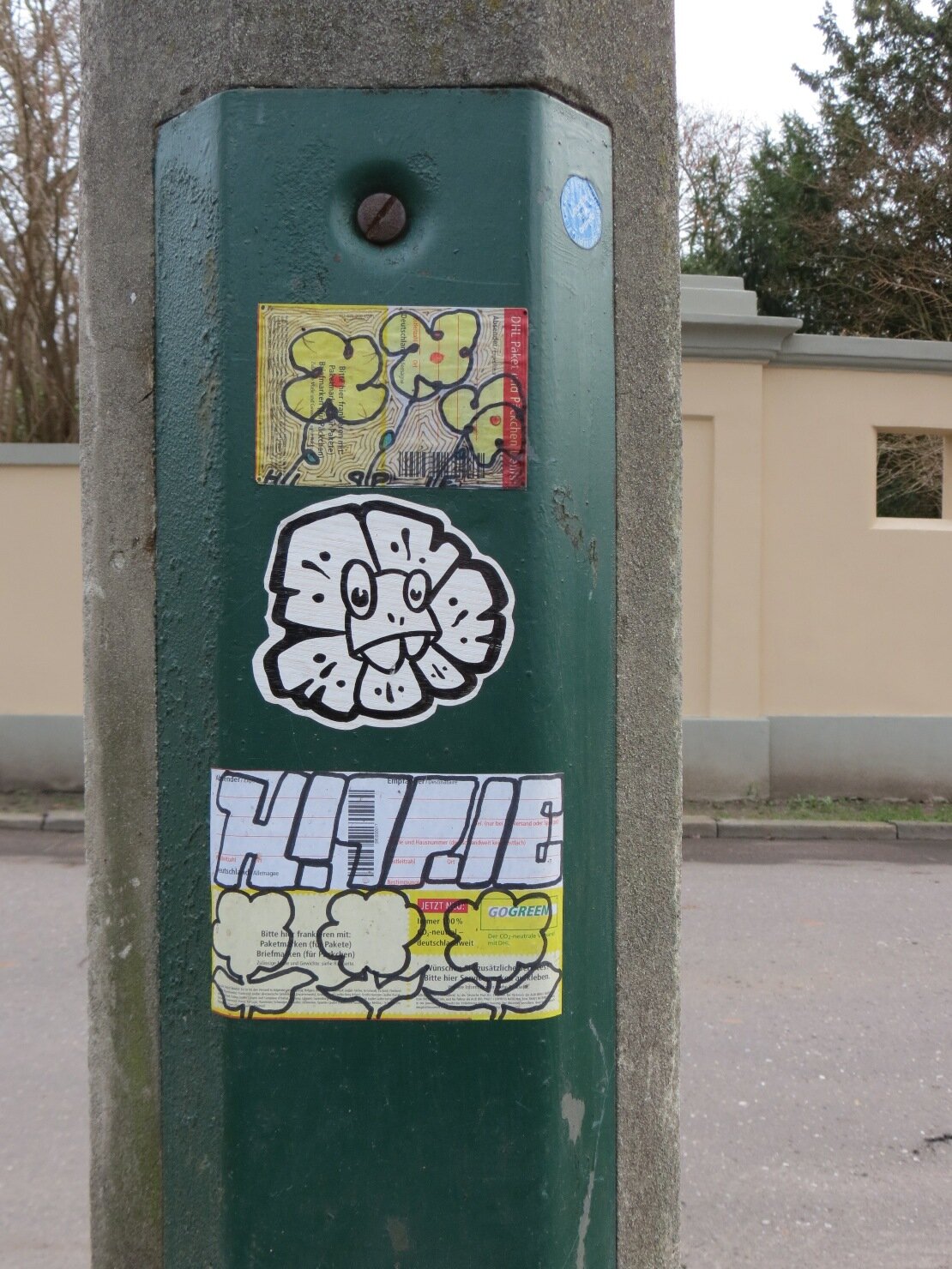 Hippie-Stickerserie 30.