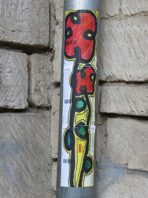 Hippie-Stickerserie 35.