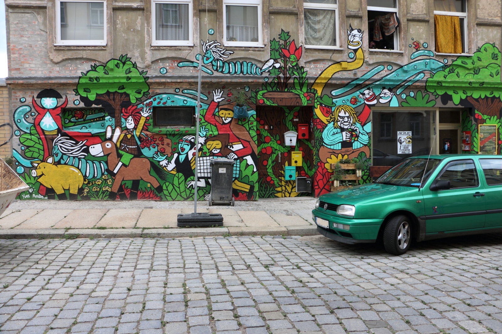 Bunte Vielfalt in der Friesenstraße, Yves Paradise
