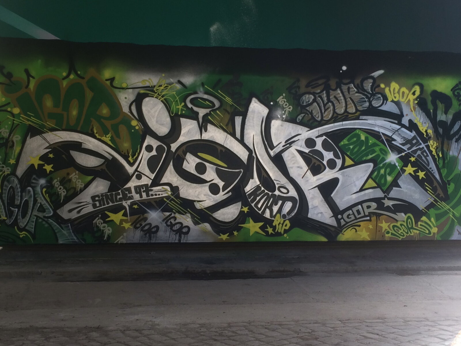 Unter der Brücke B80-West: Gesammelte Werke, Aug. bis Dez. 2017
