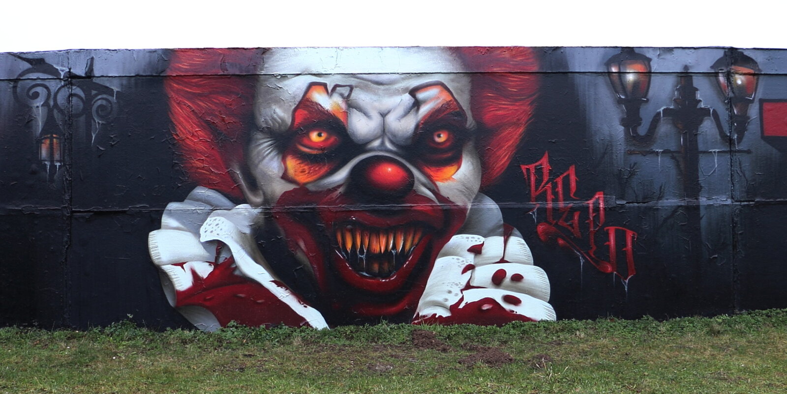 Kaolinstraße Ha-Neu (188): RENS, REPO und TIME und der Horrorclown
