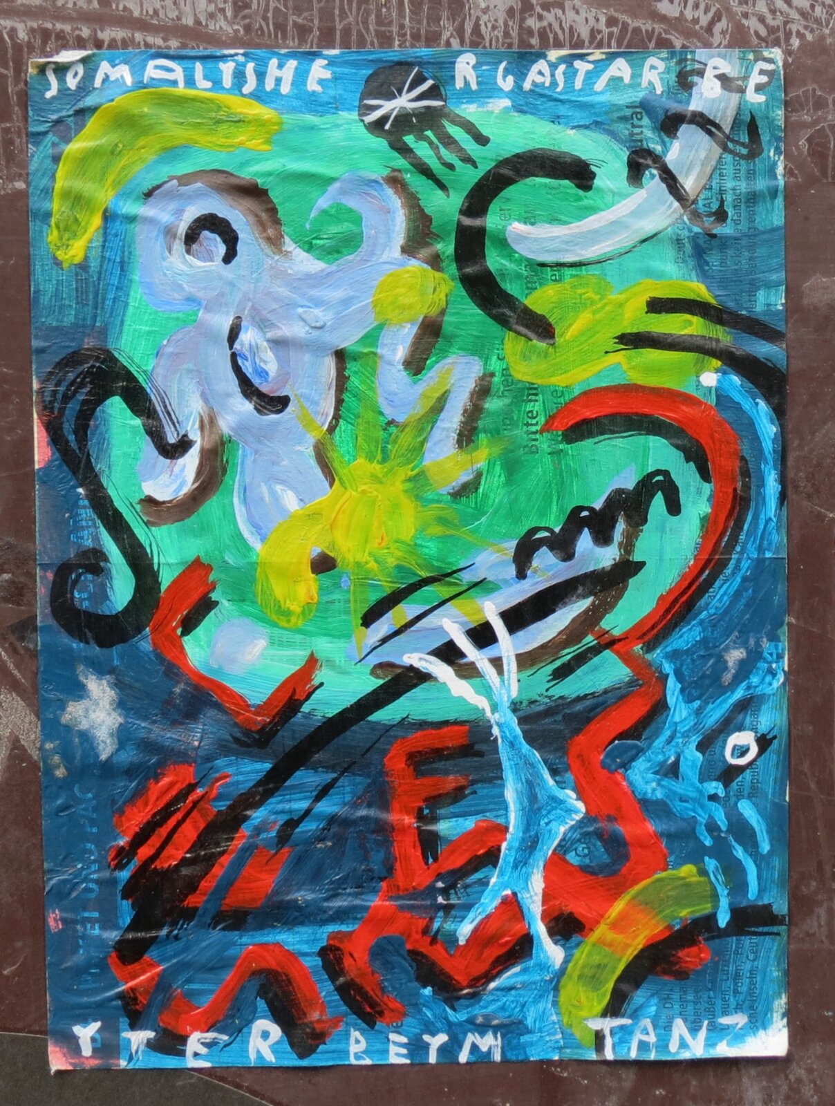 neuer PANIK-Sticker bunt