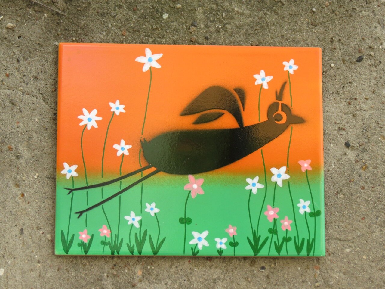 Vogelfliesen 17.