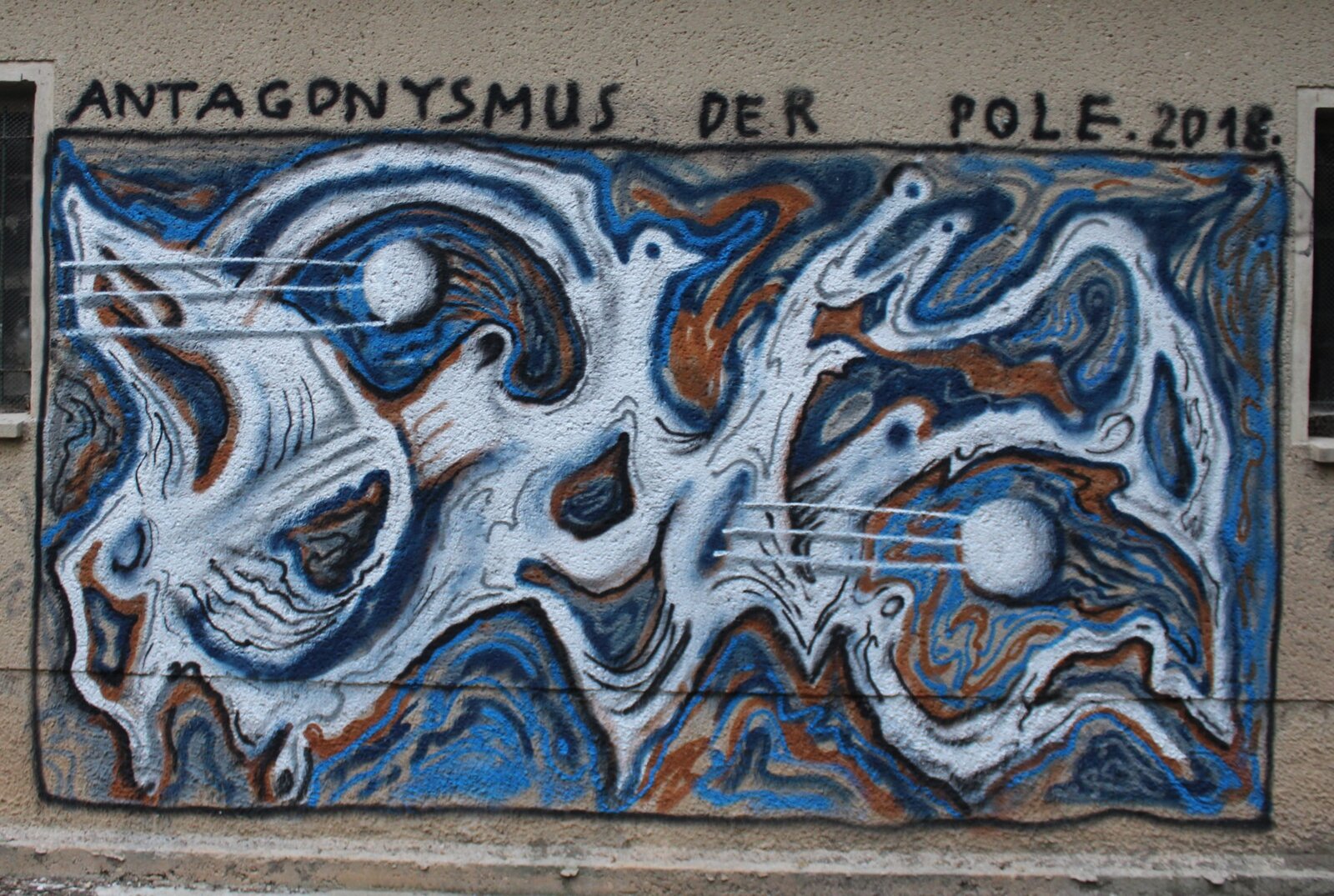 PANIKs neue Graffiti