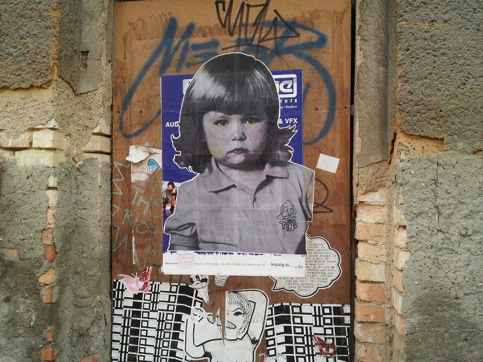 Plakat im Paulusviertel