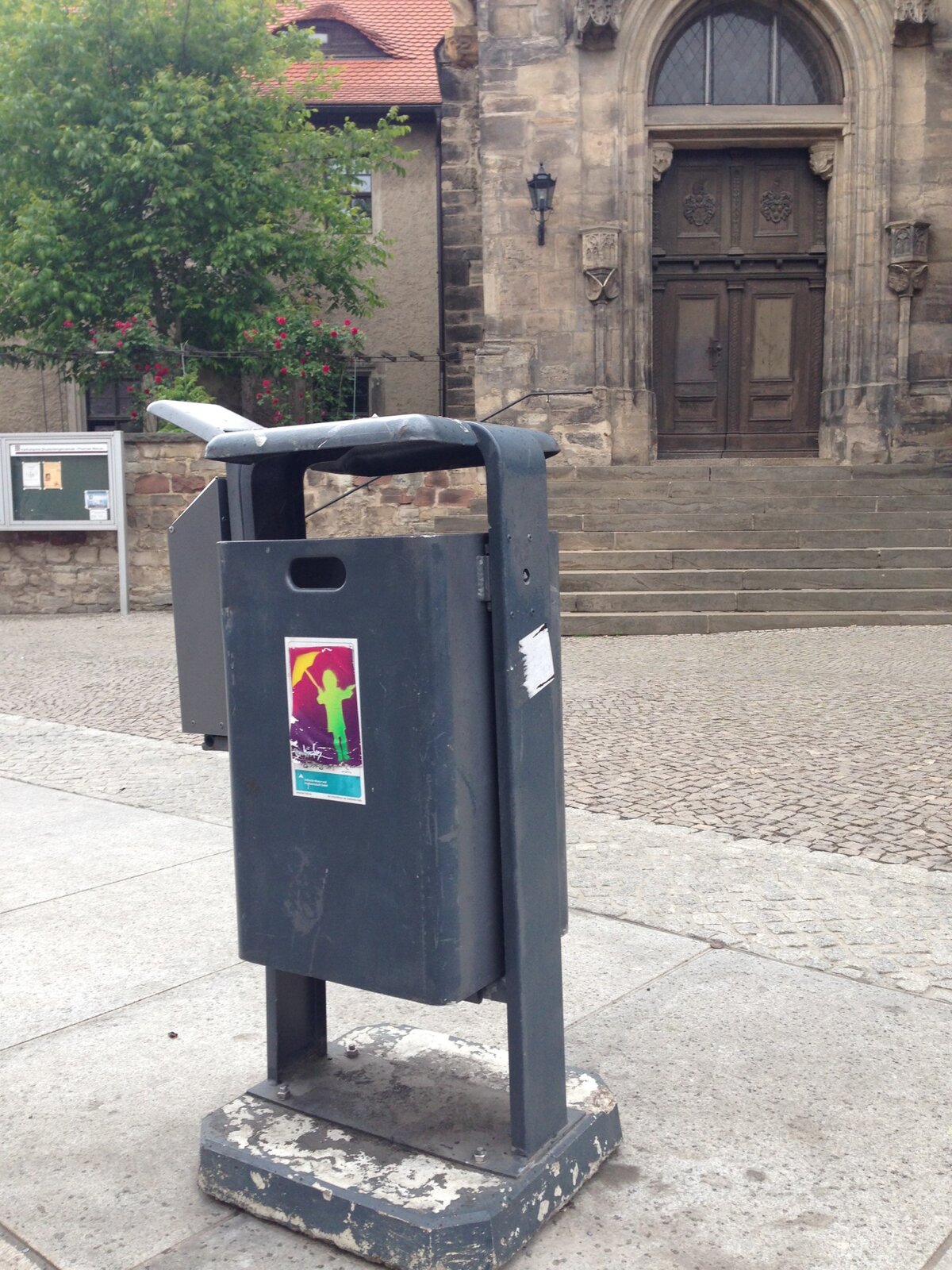 Schirmelinchen an der Moritzkirche