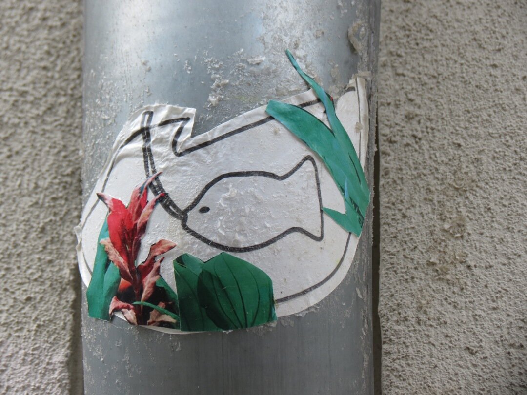 Fisch im Grün