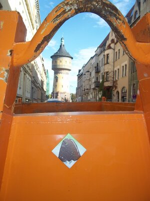 Rumspitze in der Lessingstraße 3