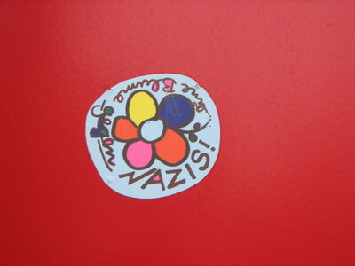 Bunter Blüten-Sticker