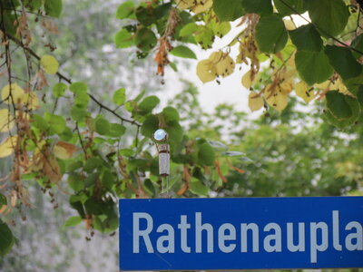 Kork Invader am Rathenauplatz