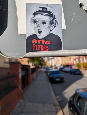Arte Ultras mit Gesicht