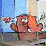 Graffiti bildlich: hungriger (?) Bär