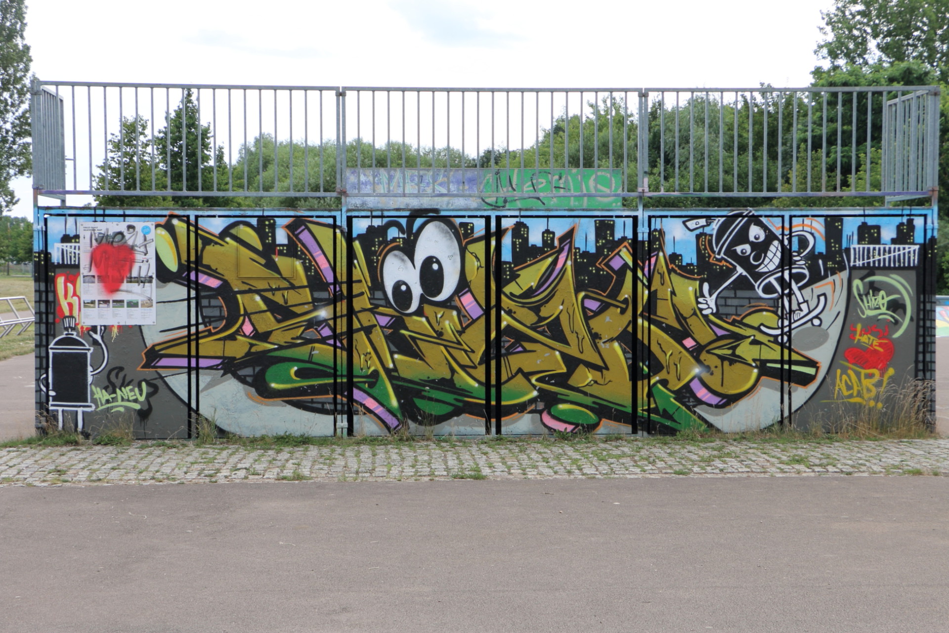 Skatebahn am Piratenschiff: SHIZO