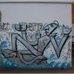 Panik-Graffito in HaNeu